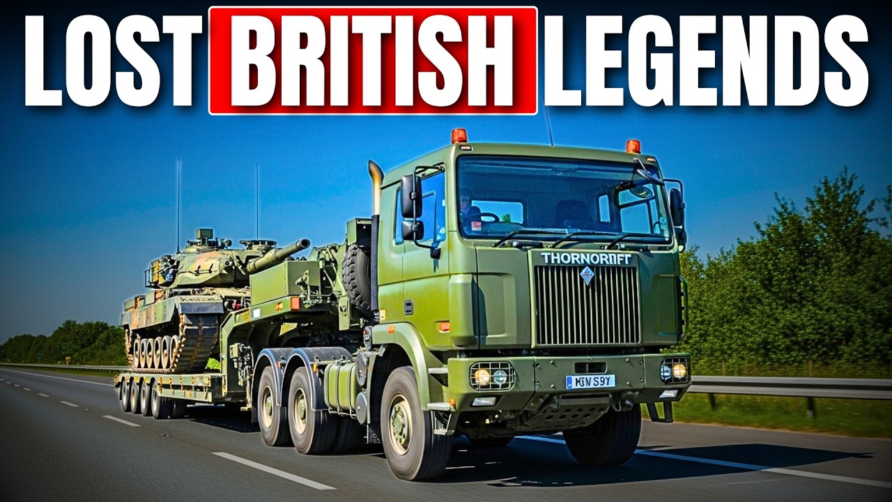 10 Thornycroft Trucks of the 1960s That Defined British Engineering!