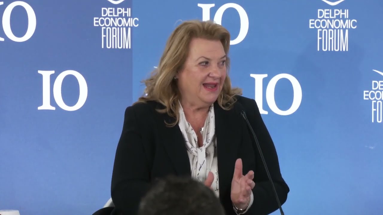 Η κα Μ. Χατζάκου, Μέλος ΔΕ του ΣΒΕ, στην ημερίδα Greece 2030: ReIndustrialisation & Extroversion