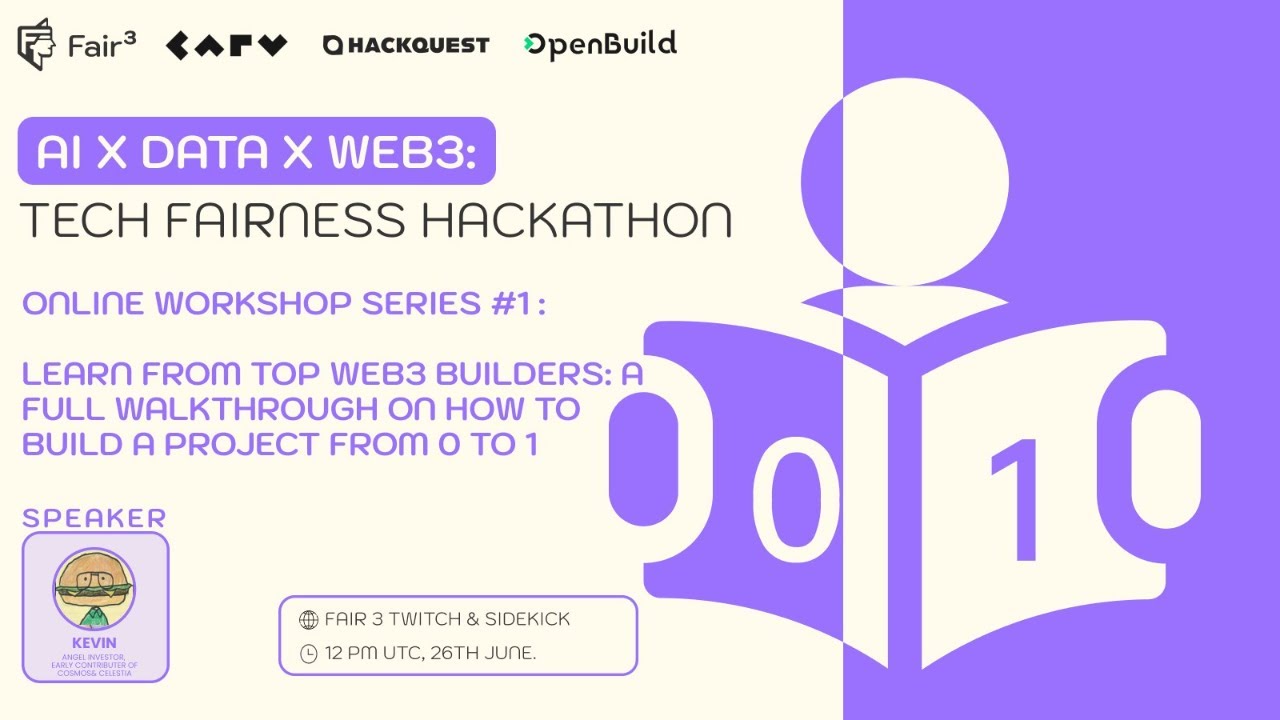 Learn from top Web3 builders: A full walkthrough on how to build a project from 0 to 1.