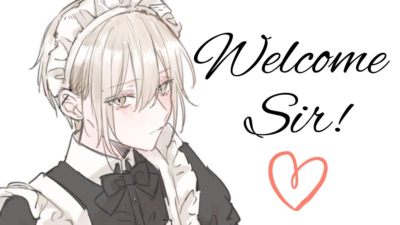 Femboy Maid Appointed to be your Caretaker and offers you Service
