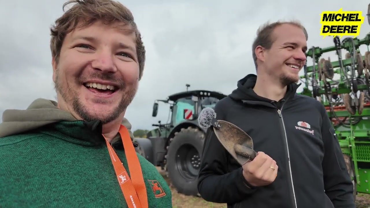 @Hundert Hektar Heimat Reunion mit @Philipps_Farmlife & @AMAZONE  Condor 9002