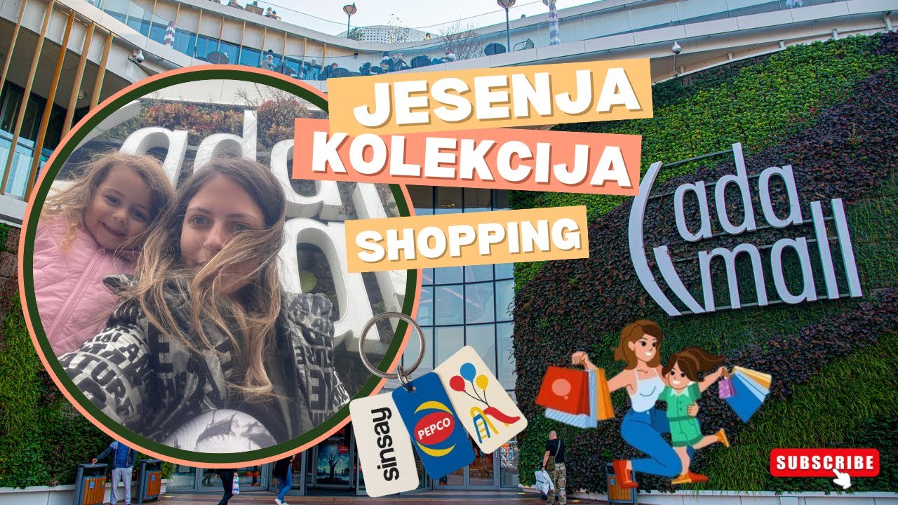 Tina & Lexi u Ada Mall 🎀 Shopping u Sinsay & Pepco | Jesenja Kolekcija + Vlog sa Mamom