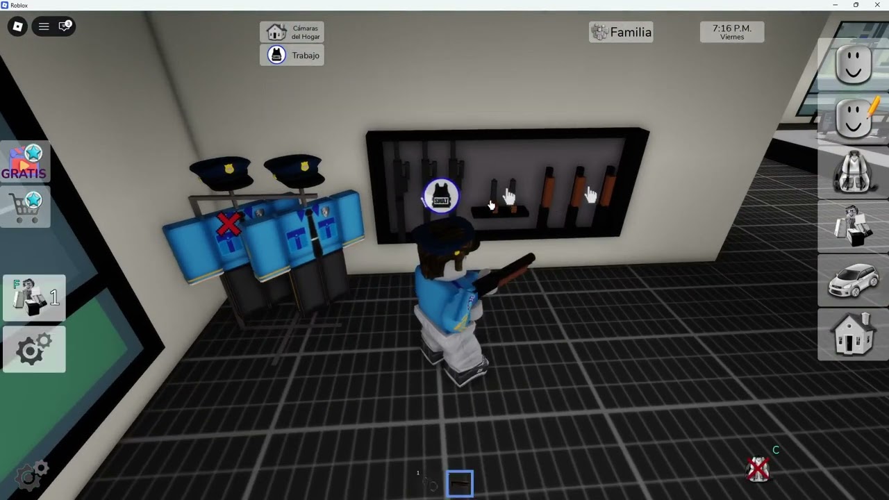 BROOKHAVEN  POLIS Y LADRONES  gameplay español