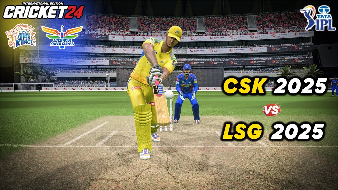 CSK vs LSG - Spinner’s Paradise!! 😍🔥IPL Match 30 in Cricket 24