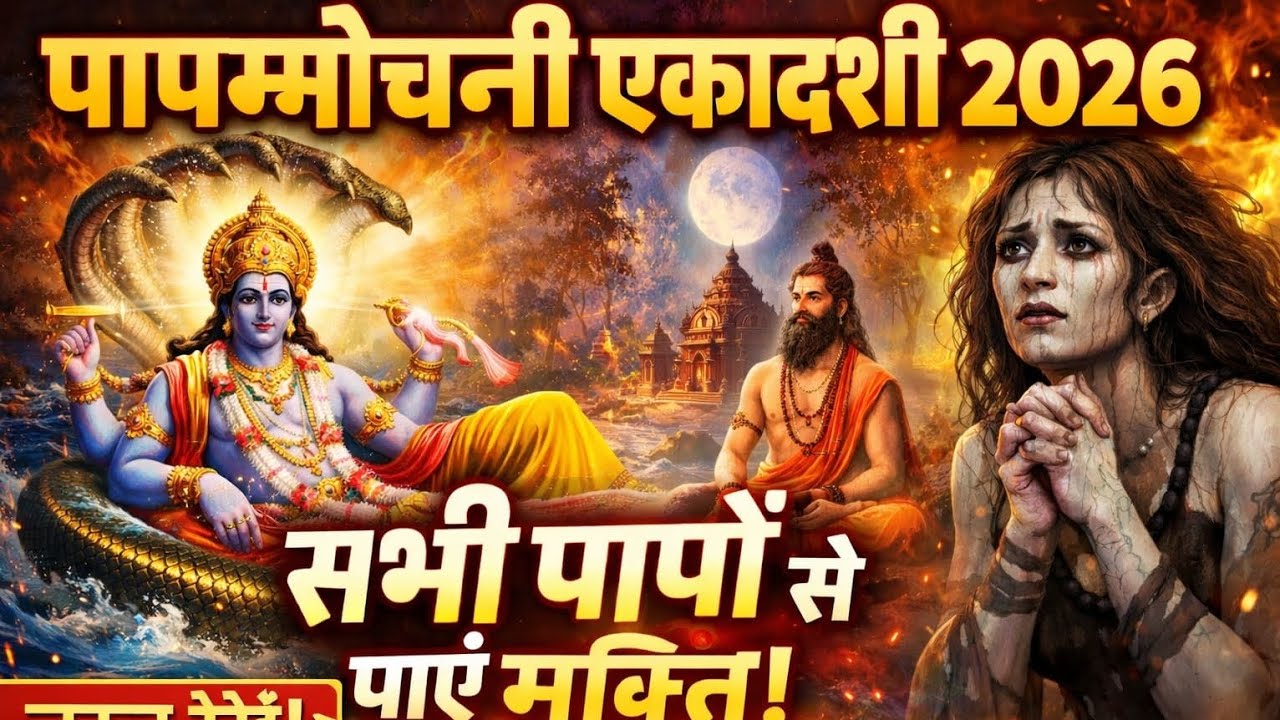 Papmochani Ekadashi 2026 | इस व्रत से सभी पापों से मिलती है मुक्ति | जरूर देखें😴💯💥❤