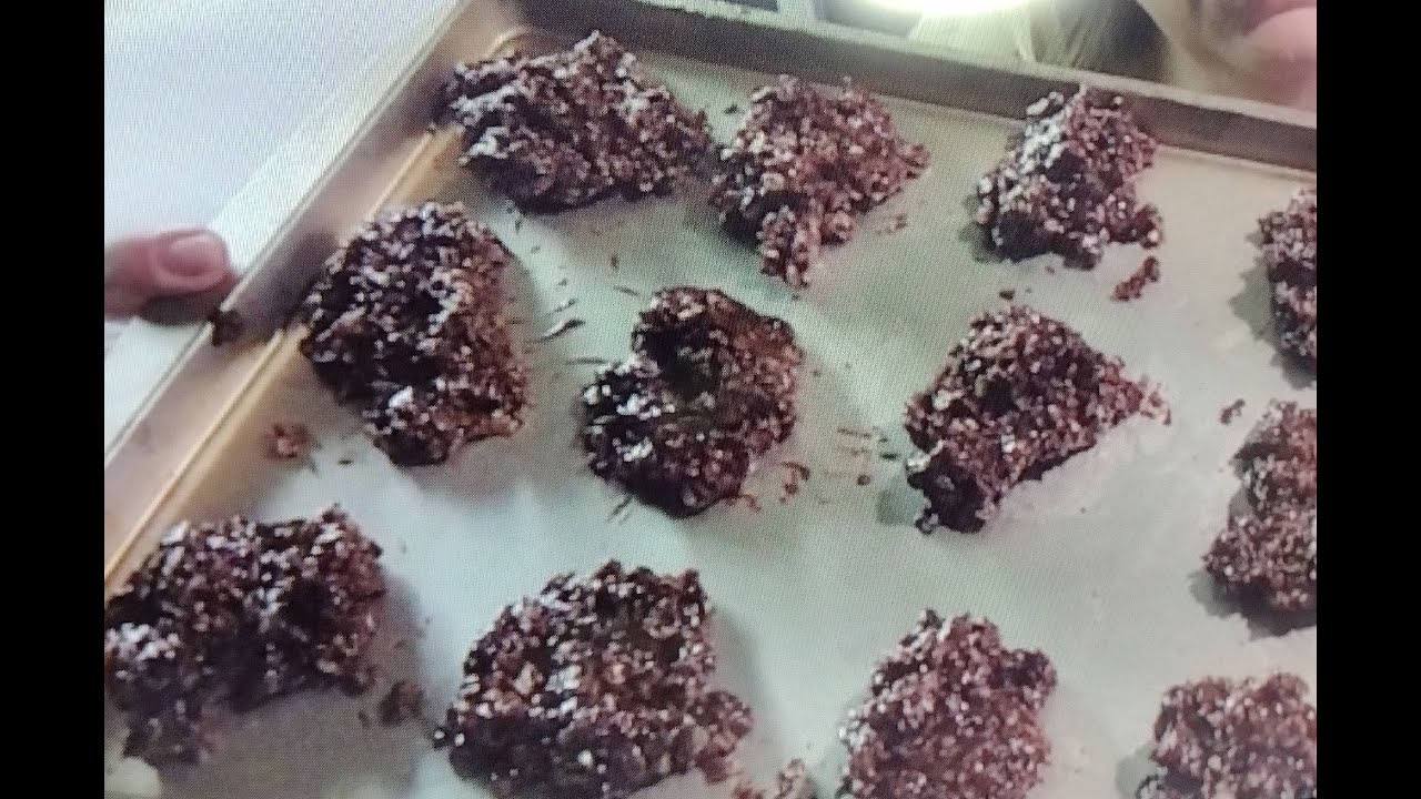 Chocolate No Bake Cookies