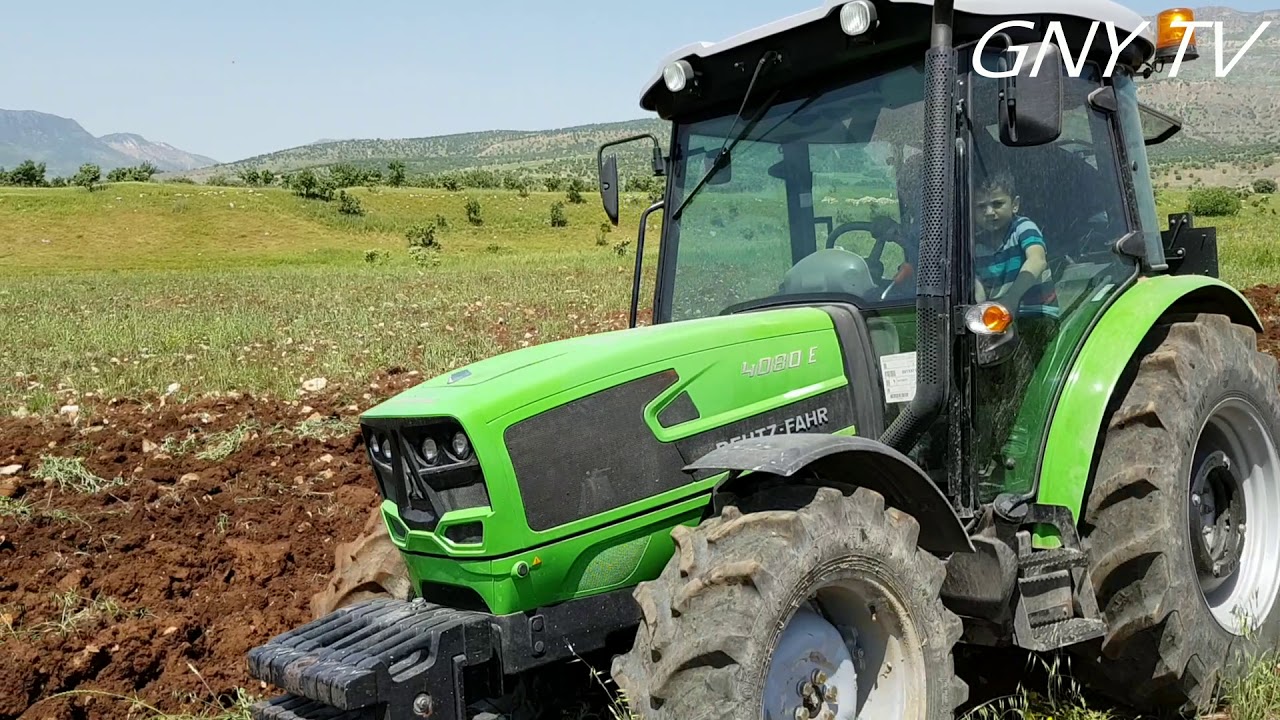 Deutz Fahr İle İlginç Kavun Ekimi