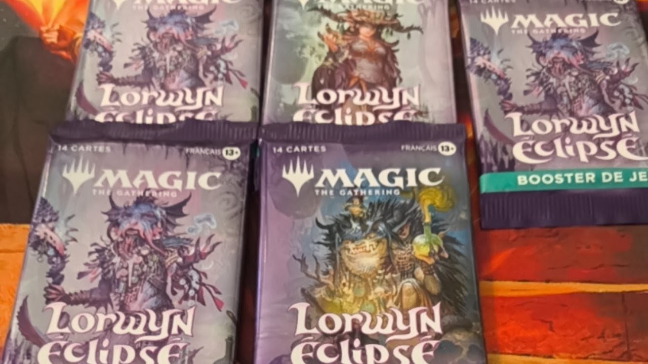 ouverture magic lorwyn éclipsé 5 boosters