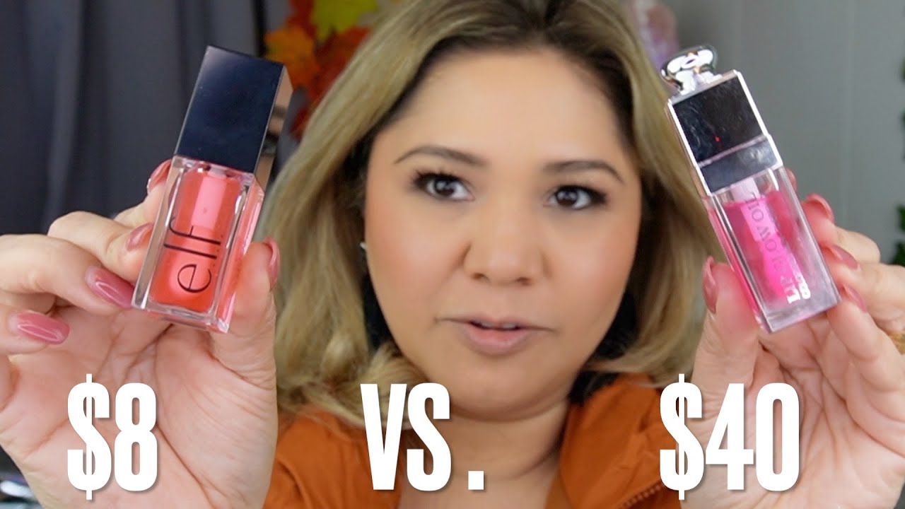 DIOR Lip Glow Oil Vs. Elf Glow Reviver Lip Oil | Cual Comprar?