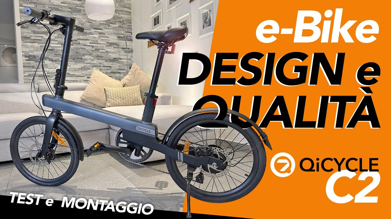 E-BIKE QiCYCLE C2: DESIGN e QUALITÀ GREEN ✅