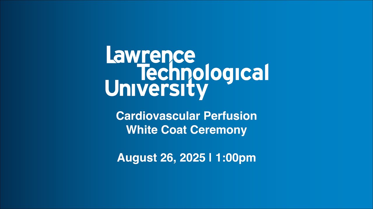 Cardiovascular Perfusion White Coat Ceremony | Fall 2025