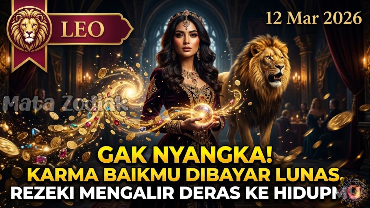 Leo♌ Gak Nyangka! Karma Baikmu Dibayar Lunas, Rezeki Mengalir Deras Hari Ini - Mata Zodiak