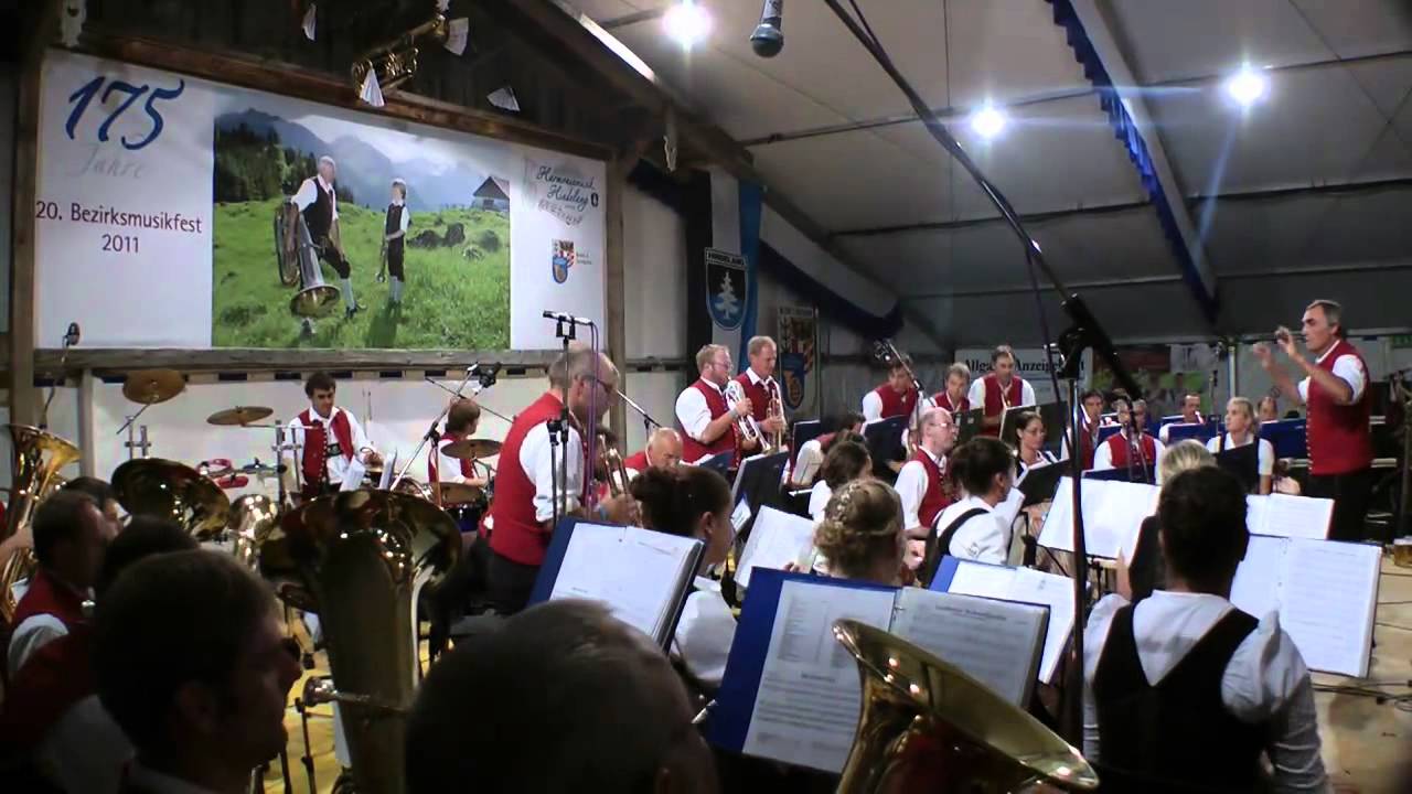 Stimmungswettbewerb Harmoniemusik Hindelang 01.09.2011