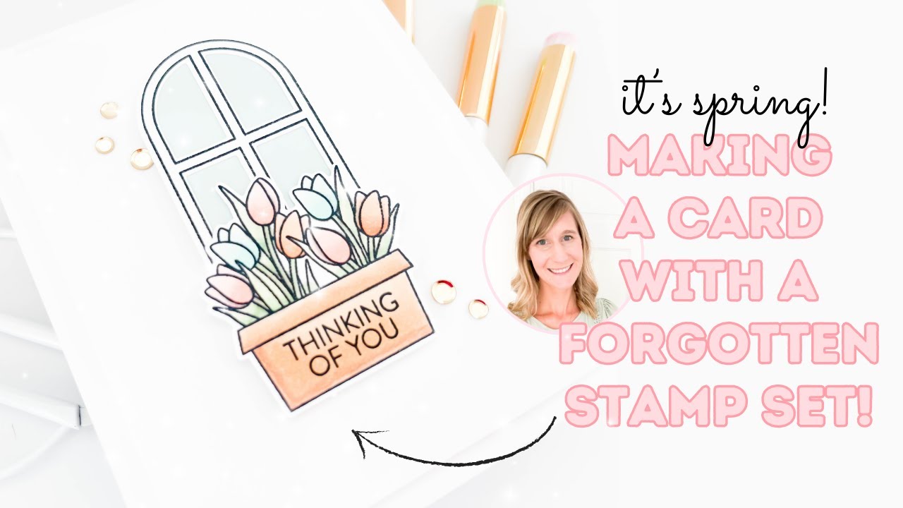 Well, This Turned Out Adorable! | Making a Card with A Forgotten Stamp Set!
