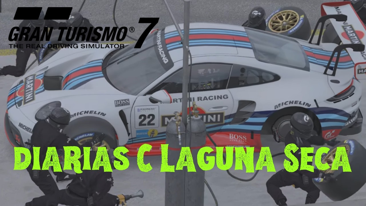 Gran Turismo® 7 Carreras diarias C Laguna Seca Porsche 911 GT3