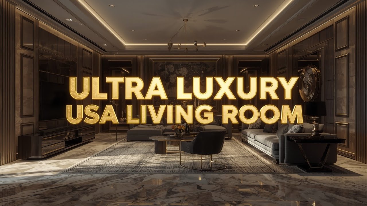 USA Living Room Decor Ideas That Feel Ultra Luxurious | Modern American Homes