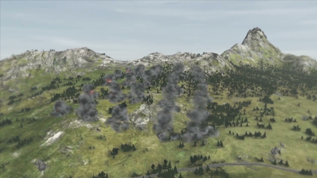Gripen Artillery Strike (on VBS3)