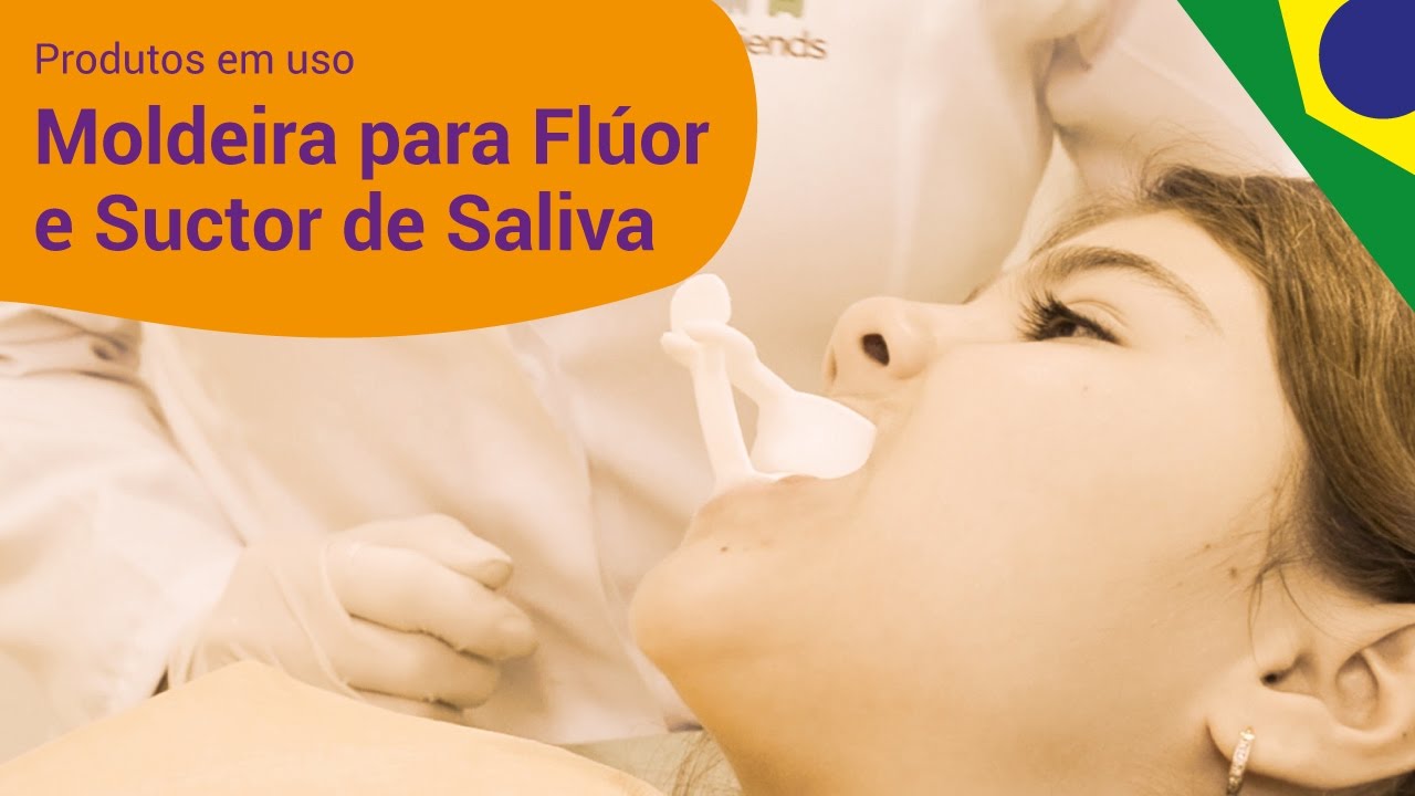 PRODUTOS EM USO -  Moldeira para Flúor e Suctor de Saliva