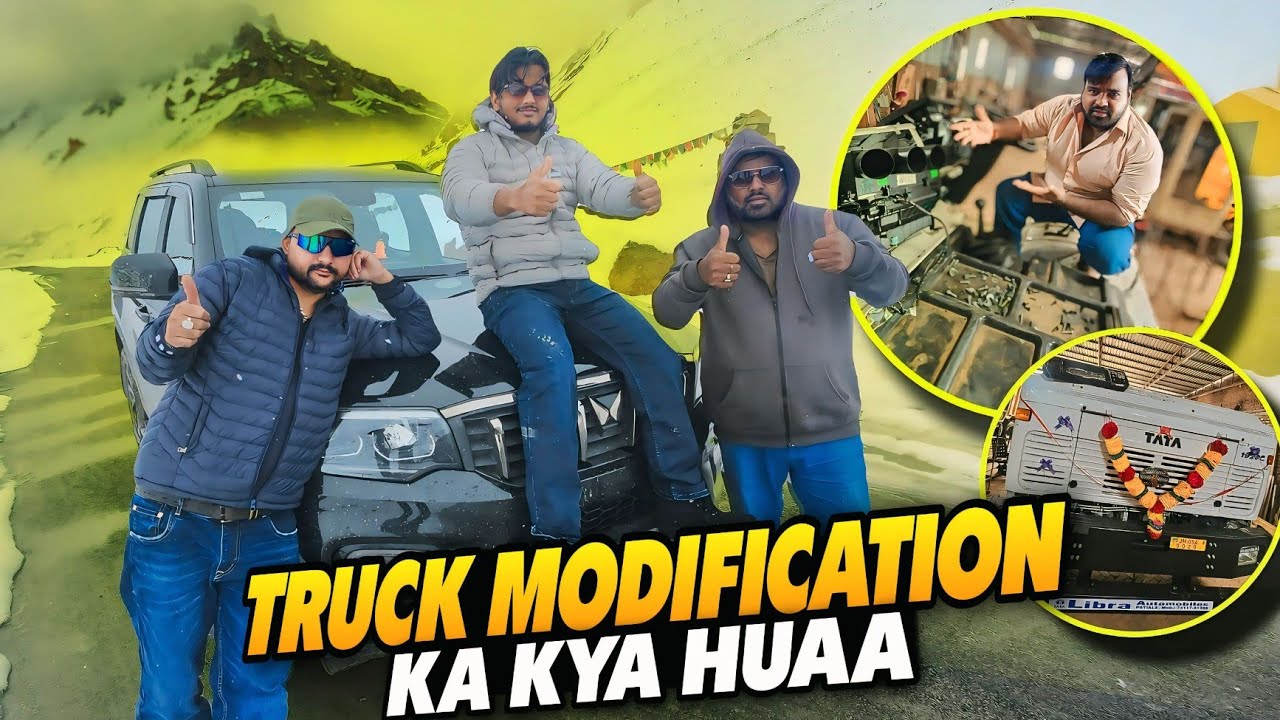 Hamare Truck Modification Ka Kya Hua 😍 || Finally Leh-Ladakh Pahunch Gaye