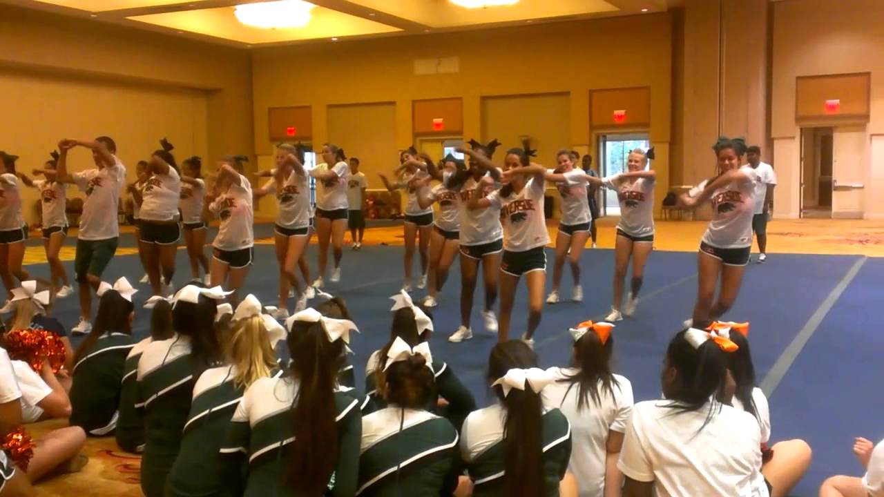 UCA Summer Camp 2014 - Poly Varsity Cheer Home Routine