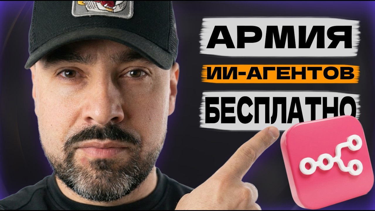 Бесплатный шаблон для команды ИИ-агентов в n8n без кода — делюсь
