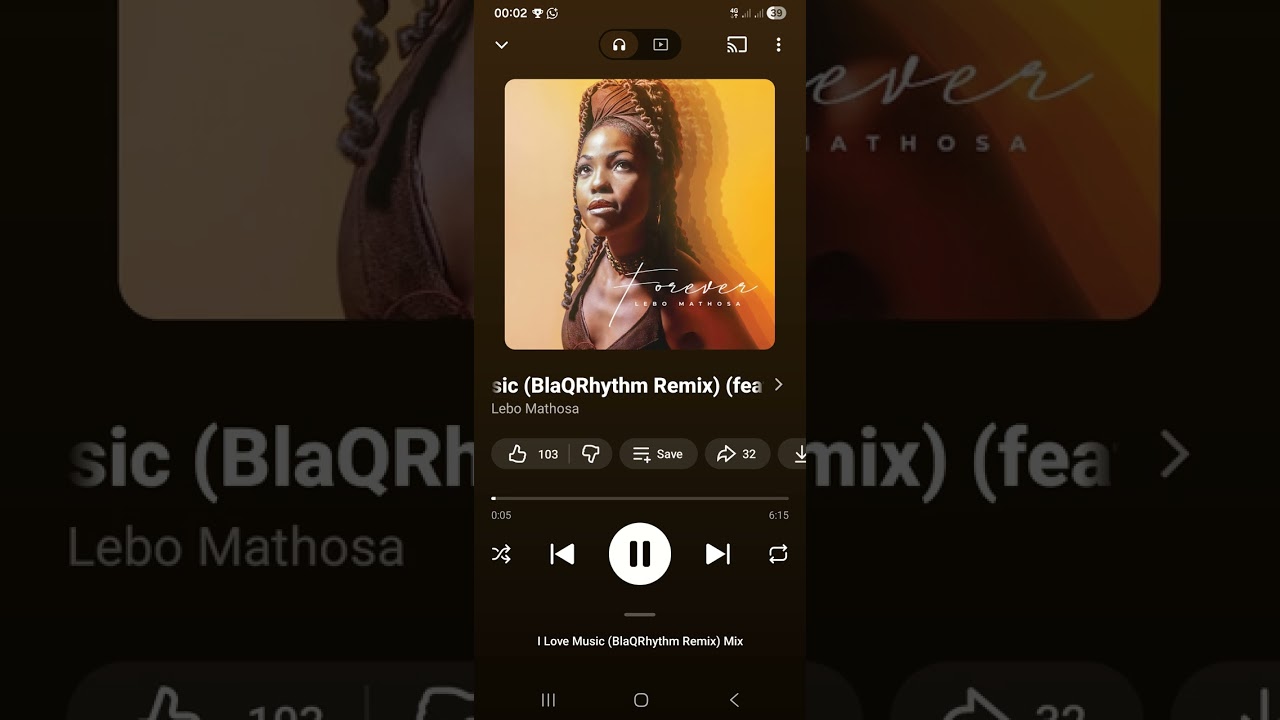 Lebo Mathosa - I Love Music (BlaQRhythm Remix)(BTFV AMAPIANO REMIX)