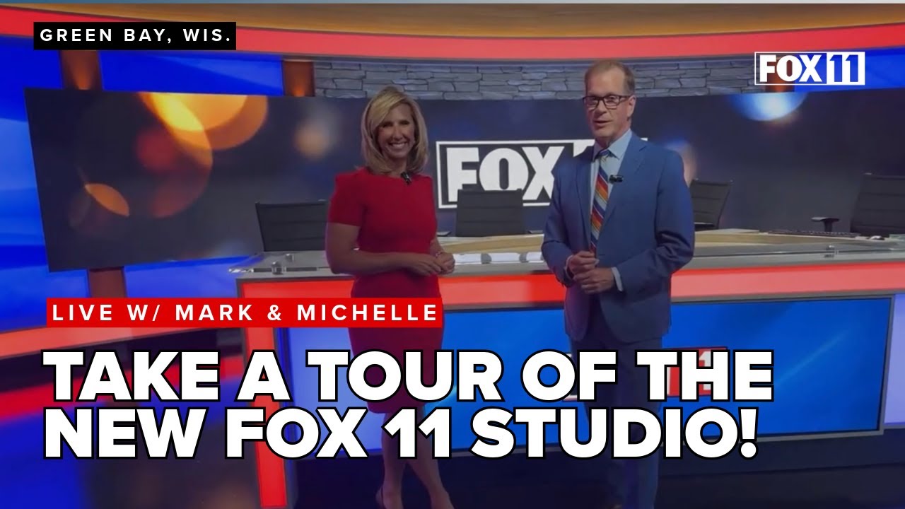 Behind-the-scenes tour: Anchors show off brand new studio at FOX 11 in Green Bay