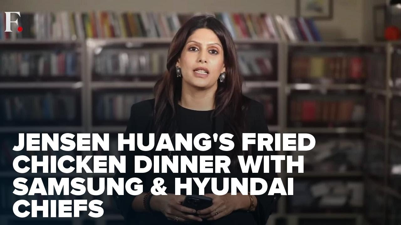 NVIDIA CEO Jensen Huang Spotted Having Fried Chicken And Beer With Samsung And Hyundai Chiefs