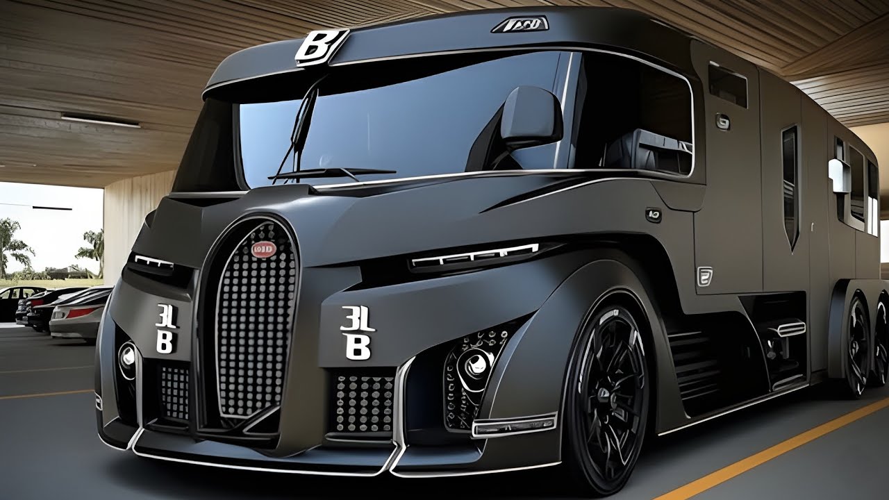 Bugatti Luxury Motorhome 2027 — дом на колесах для миллиардеров