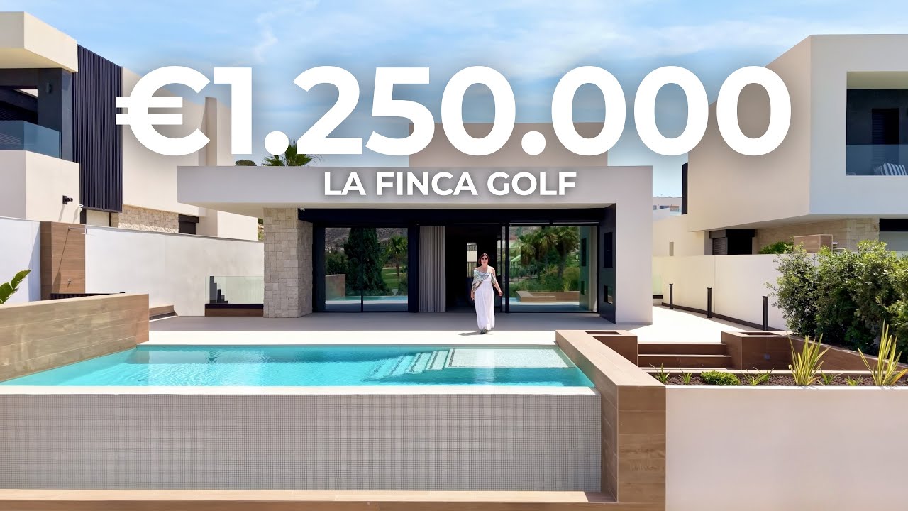 Touring a €1,250,000 Luxury GOLF FRONT Villa in La Finca Resort
