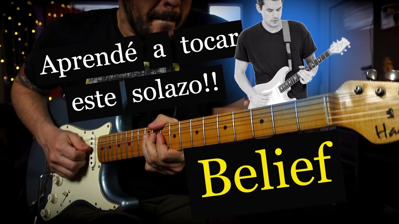 Análisis / Tutorial SOLO John Mayer - Belief - LA 2007 (como logré el sonido)