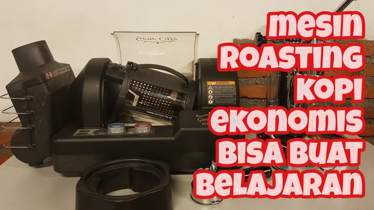 Review & Unboxing : Mesin Roasting Murah & Bergaransi - Gene Coffee Roaster Seri CBR - 101