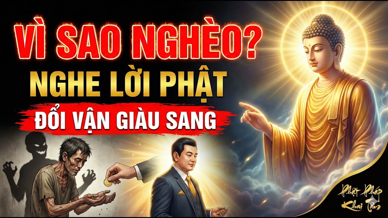 Tại Sao Làm Mãi Vẫn Nghèo Khổ? Bí Mật Đáng Sợ Về Ác Nghiệp Keo Kiệt - Phật Dạy Cách Đổi Vận.