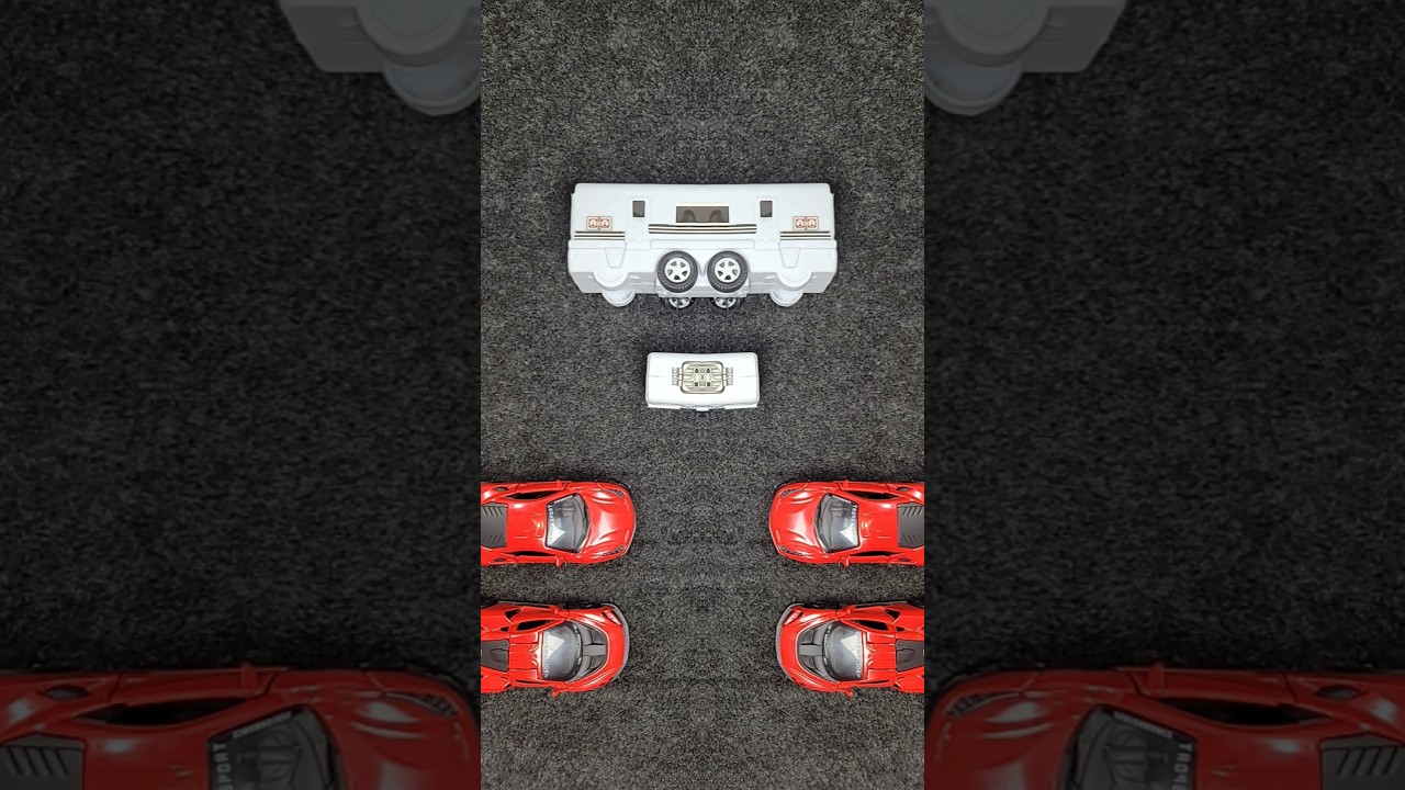 High Speed Cars 🏎️✨ VS Bullet Trains Mirror Challenge #carunboxing