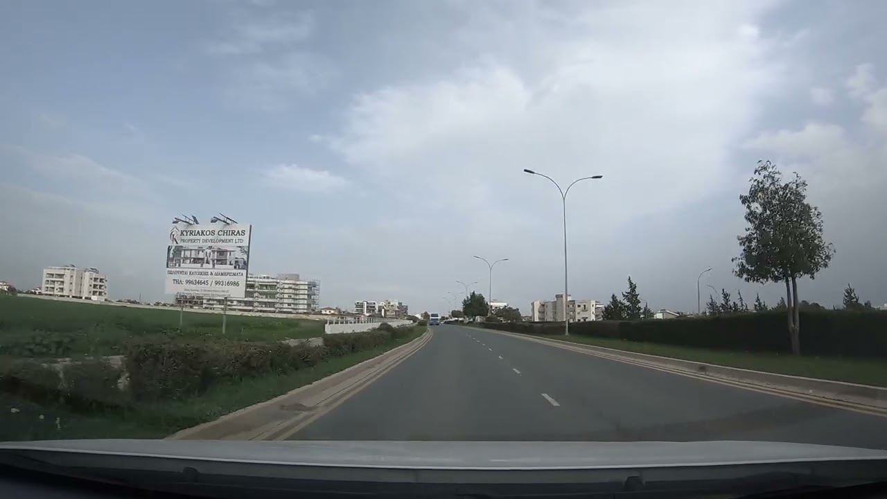 Relaxing Car Drive | Cyprus Roads (Part 18)