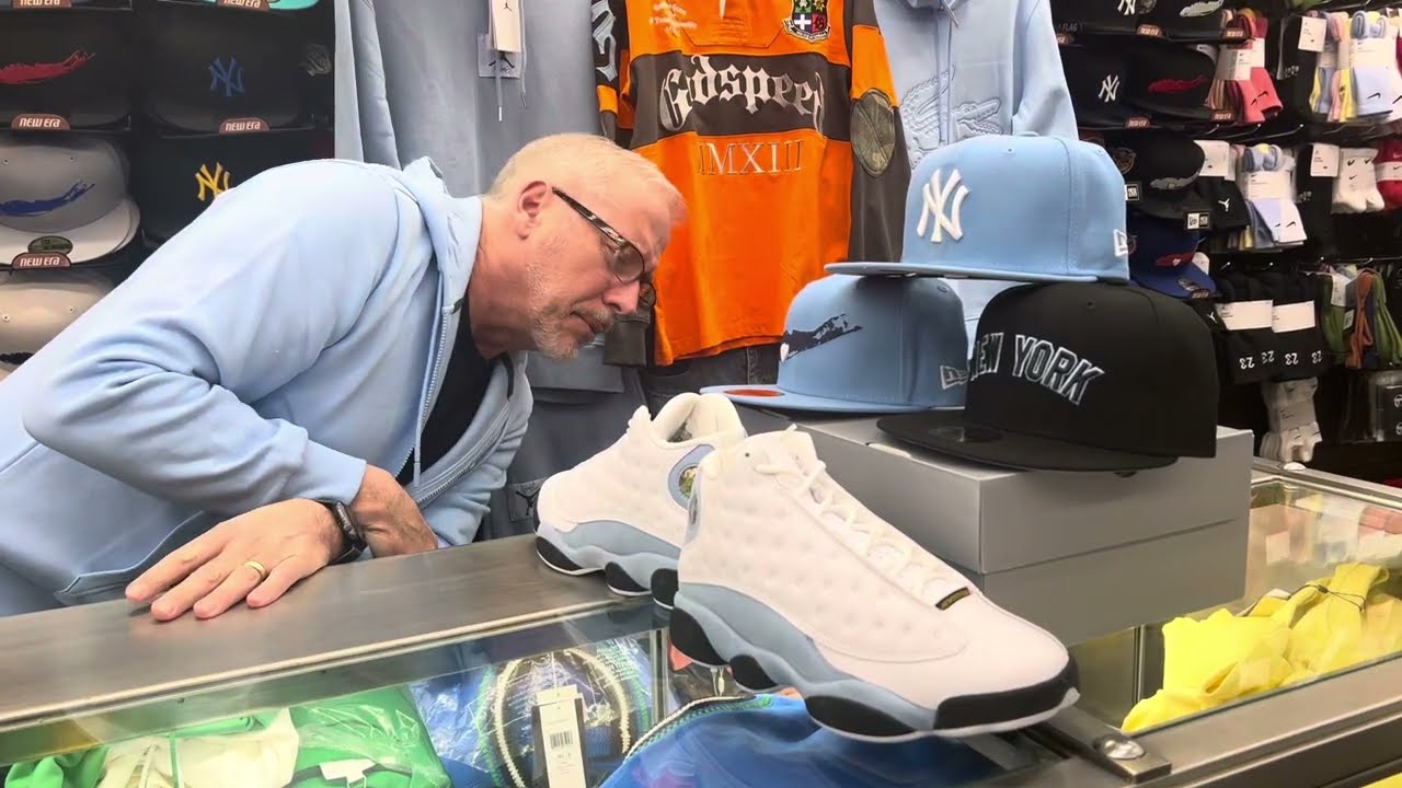 Nike Air Jordan 13 Blue Grey at Street Gear Hempstead NY