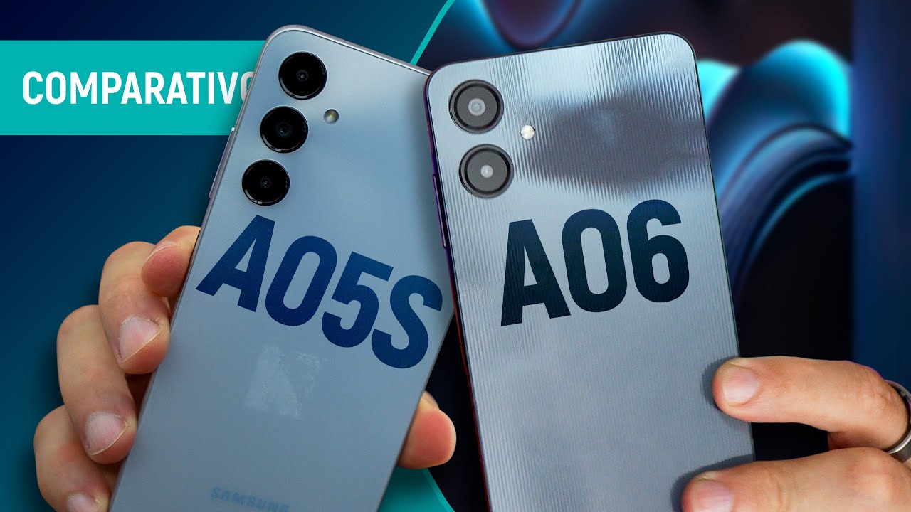 GALAXY A06 vs GALAXY A05s: MAIS AVANÇOS ou regressos entre CELULARES BÁSICOS? | Comparativo