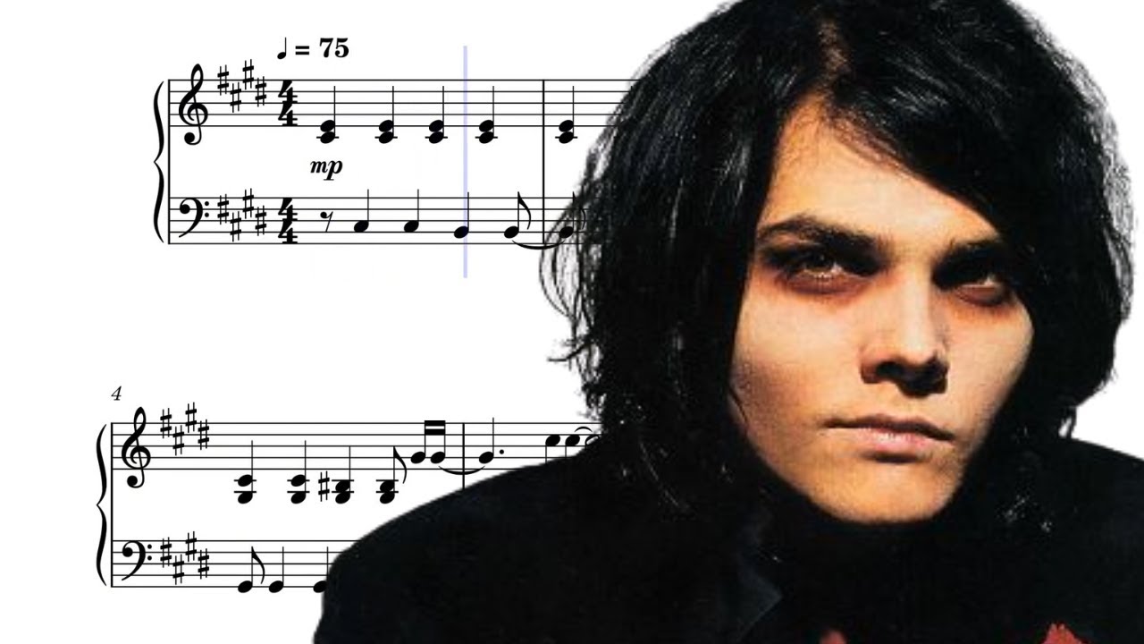 The Foundations of Decay - My Chemical Romance | INTERMEDIATE Piano Sheet Music