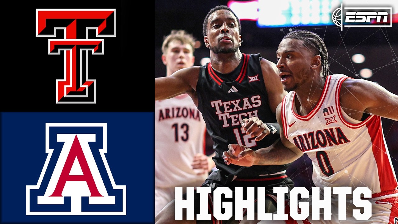 OT THRILLER 🍿 Texas Tech Red Raiders vs. Arizona Wildcats | Full Game Highlights | ESPN CBB