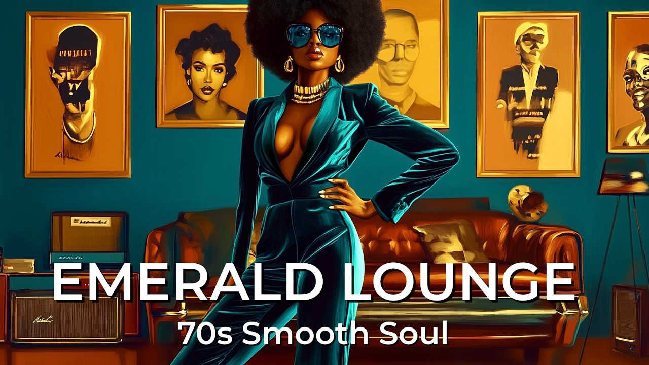 EMERALD LOUNGE 🛋️ Роскошный фанк 70-х и мягкий женский нео-соул | 3 часа