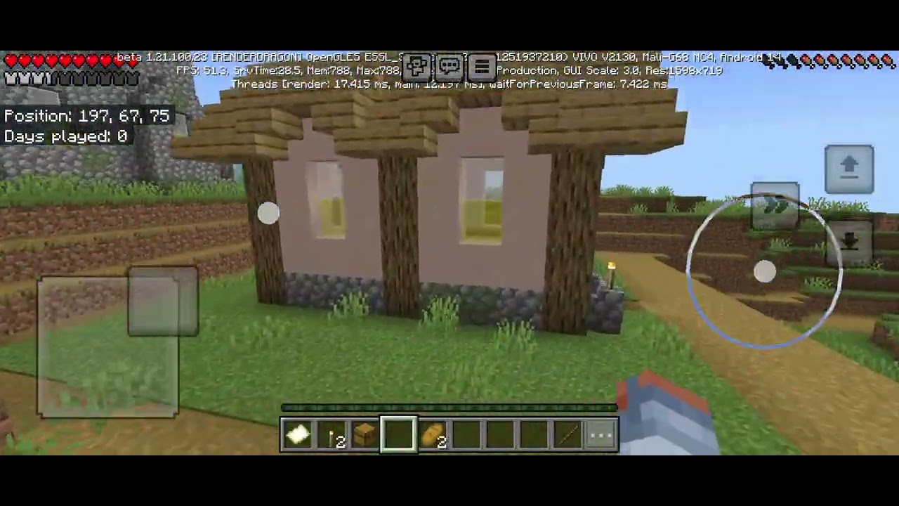 Gaming video ke asali maje aaye tuta nether portal jise mujhe golden pant mili aur village loota