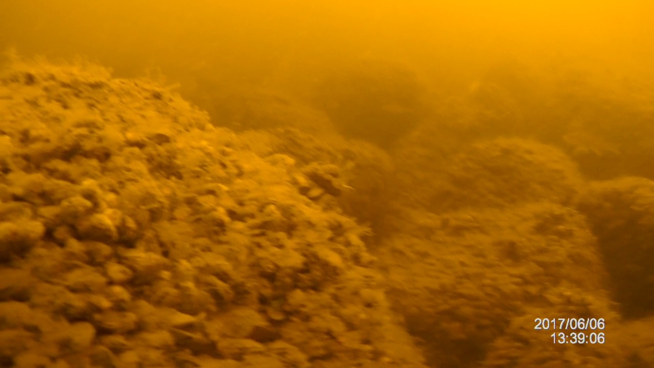 Underwater lake Peipus