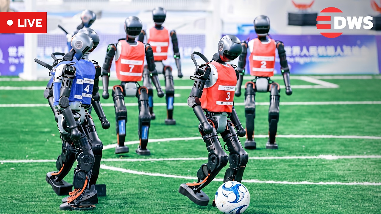 LIVE: Humanoid Robots Impress In Cheerleading And Race At China Robot Games | DWS News | AI14