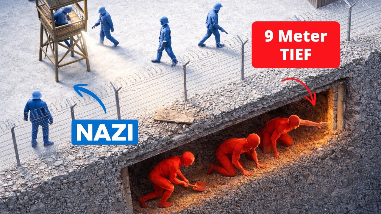 200 Kriegsgefangene gruben einen Tunnel: Was dann kam, glaubt keiner..
