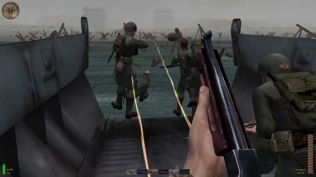 Medal of Honor Allied Assault: Omaha Beach D-Day