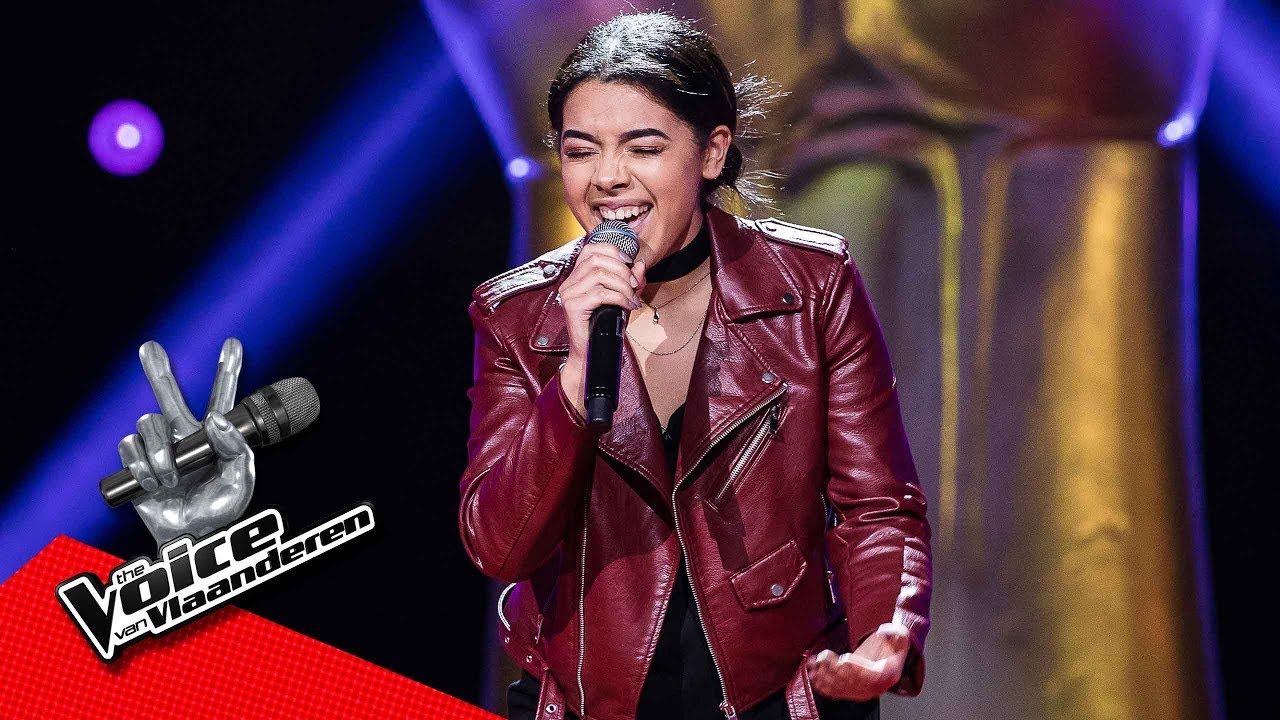 Jessica zingt 'Man Down' | Blind Audition | The Voice van Vlaanderen | VTM
