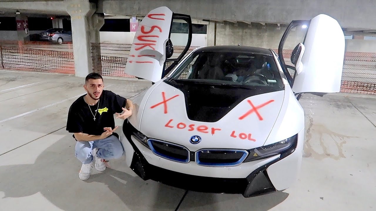 Someone really did this to my car...