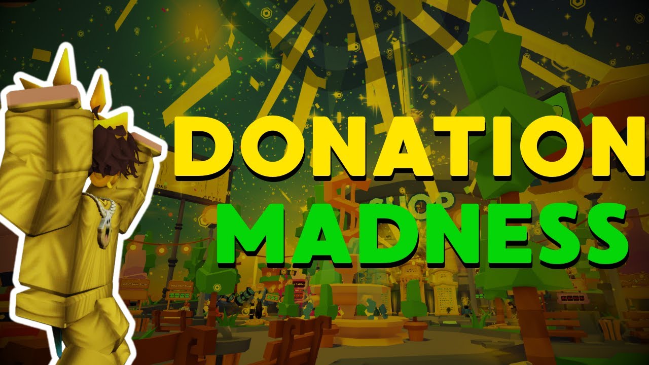 I HOSTED a CRAZY DONATION MADNESS in PLS DONATE (200K+ DONATED)