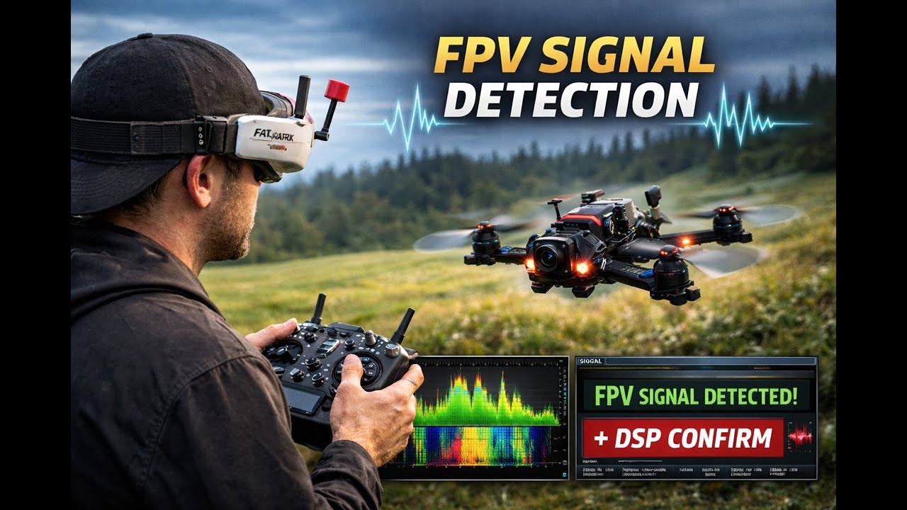 WarDragon Pro: аналоговое FPV-отслеживание в реальном времени с сканированием энергии и подтвержд...