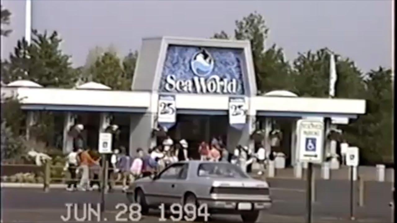 Sea World Ohio - June 28, 1994 - PART 1 - Monster Marsh, Shamu Show, Sharks, Dolphins